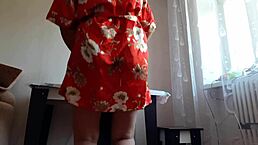 When girlfriend left, her mother visited loudly and passionately