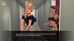 jessica oneil's big ass gets erotic close-up in hard news 6