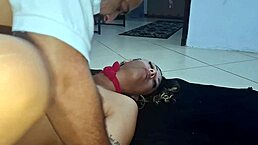 stepfather uses sleeping housewife's body in pov humiliation