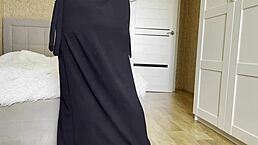 Arab stepmom craves my thick cock and takes it deep in her tight wet pussy with intense passion