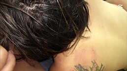 I bumped into my friend's mom all by herself, and we chatted for a bit.