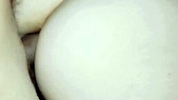 i love how my husband and friend stretch my tight holes with rough anal play.