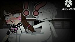 Me and my best friend pounded by huge cock in Gacha Club!