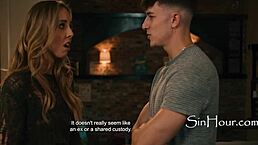 Parker Ambrose blackmails Millie Morgan: choose family reputation or lose virginity in taboo sex 😏