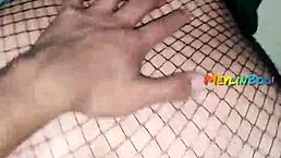 Gothic nympho gets fucked from behind by neighbor!