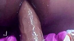 Riding that toy like a total pro. Shemale action rocks! 🔥🍑