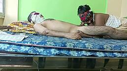 Indian Maid Sibani Pleasures House Owner Intimately