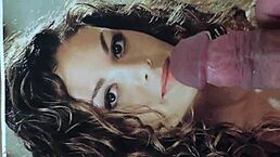 A beautiful and cute lesbian woman narrates her addiction to hot facials on her face, begging for them.