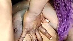 does this homemade monster cock really fit in her tight spot?