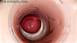 镜头直捅骚逼拍爆精狂喷