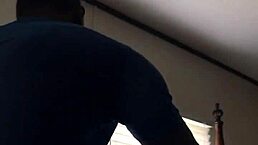 In this intense scene, a woman bends over for doggy style with a big black cock, then gives head.