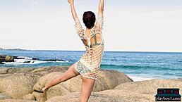 Petite 18+ Ukrainian Models Ariel and Sofi Ka Strip Naked Outdoors