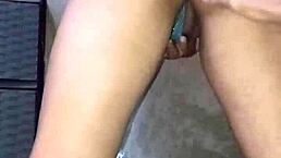 asian stepmom bends over for doggystyle with stepson 😏