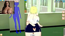 Blonde russian in lingerie gets fucked hard in ntr scenario, cumming wildly during intense sex