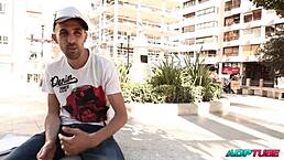 She loves sucking cocks in deepthroat for the first time.