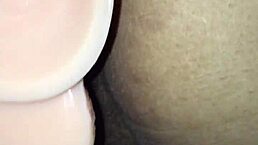 Watch this hot BBW Latina girlfriend get her phat ass fucked by boyfriend in wet pussy with big dildo.