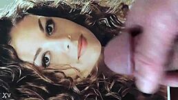 A beautiful and cute lesbian woman narrates her addiction to hot facials on her face, begging for them.