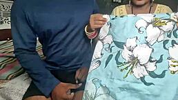 How did Ashish's stepmom get fucked alone at home? Hindi audio!