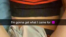 Skinny Cheating Girlfriend Gets Creampie Revenge on Snapchat!