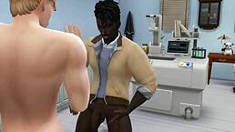 owen and jake fuck in doctors office bi threesome