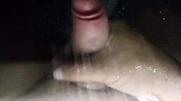 Naked guy in the shower flashing