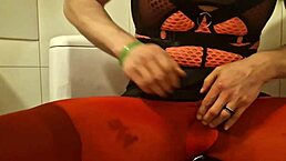 amateur tattooed goth in underwear explores wanted production riding scenes