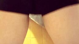 Amateur Toilet Compilation With Petite Girls And Natural Tits In POV