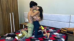 Female friend joins group study, but it's all about sexy bisexual fun.