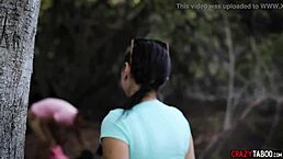 creepy voyeur catches young 18+ interracial couple banging raw! 😱