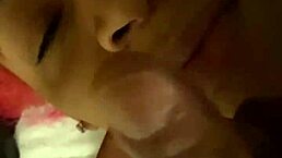 part two of the intense face fucking session ending with a facial