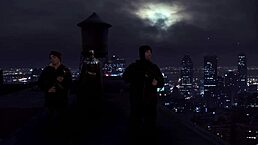 Milf experiences passionate orgasm in costume cosplay quickie with tits and fucking