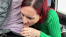 the milf's clothes get torn during intense outdoor car assfucking with pov views