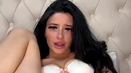 Teen American Exchange Student Squirts During Solo Masturbation