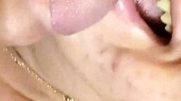 She resists during the deep throat attempt