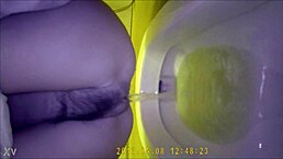 asian teen 18+ pee in toilet