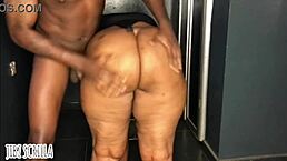 Fat Ass BBW Lady Getting Doggy Style Pounding With Big Black Cock - Royal Cocky King