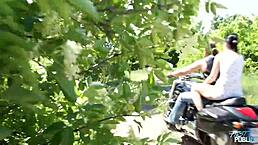 girl banged after wild motorcycle ride