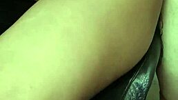 I cum on her pierced pussy.