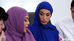 Why do hijab milfs cheat with pussy shattering affairs?