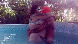 Who wants a creampie by the pool?