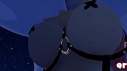 VRChat里Draco挑逗猛干阿罗拉六尾吸怪兽鸡巴