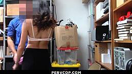 I'm Emily Willis, caught shoplifting and loving the punishment from Pervcop