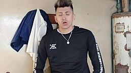 I masturbate with big cock in the village