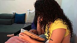 sexy lesbian mature grinding pussies together, fingering and licking big clit