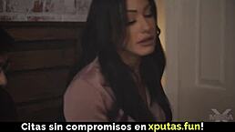 stop watching porn, bang your stepmom with big tits in taboo brunette action instead.