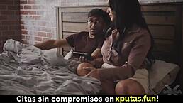 stop watching porn, bang your stepmom with big tits in taboo brunette action instead.