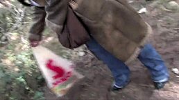 Housewife Enjoys Outdoor Anal Fucking With Strangers