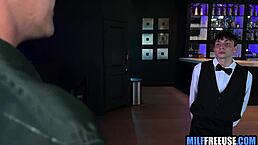 Wow, Wife Gets Free Used In Threesome At Dinner! What A Wild Night!