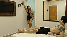 Did you see how this gorgeous babe in lingerie got fucked and creampied multiple times?