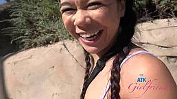 Cruising The Coast With Super Cute Brianna Arson For Public POV Head